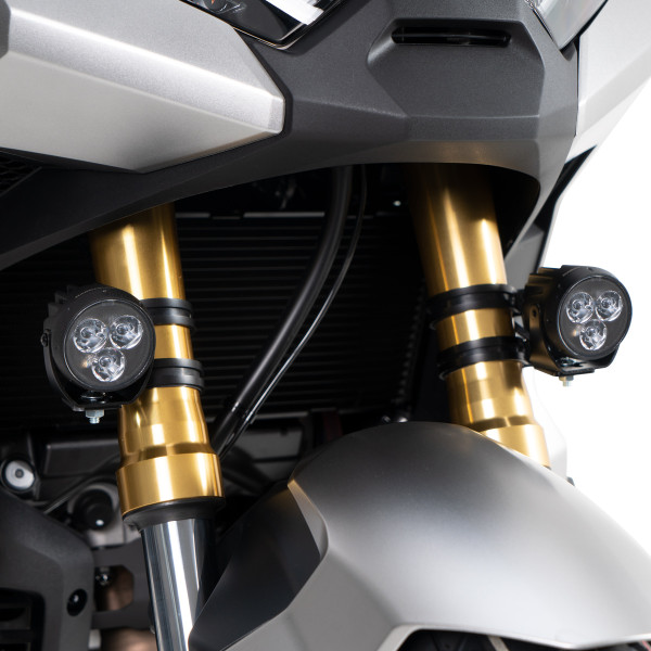 Universelle 7-Zoll-Motorrad-Scheinwerferhalterung, beidseitig verstellbare  Scheinwerferhalterung - France-Xenon