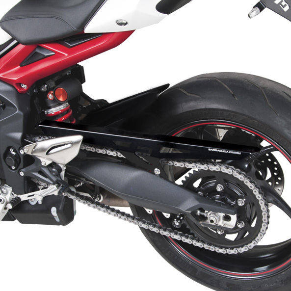 Barracuda Kettenschutz Triumph Street Triple R 2013