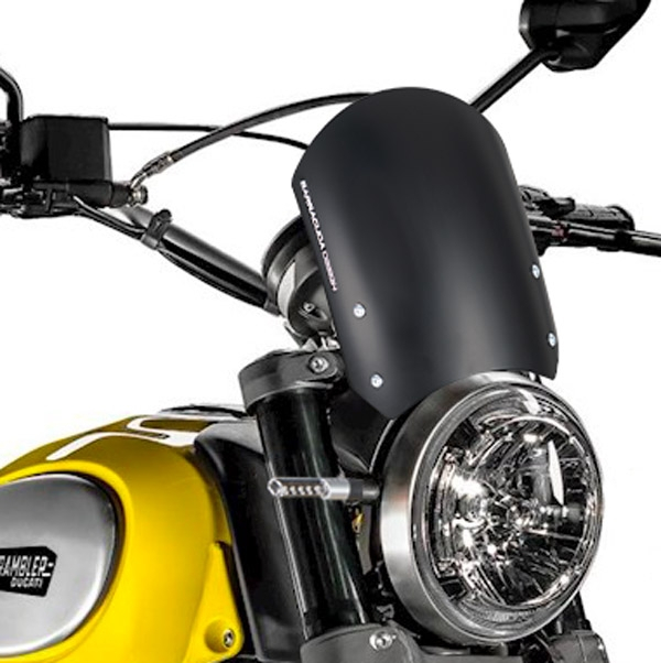 Windschild Aerosport Aluminium für Ducati Scramber