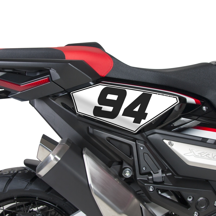 Barracuda Seitendeckel Aufklebersatz Honda X-ADV